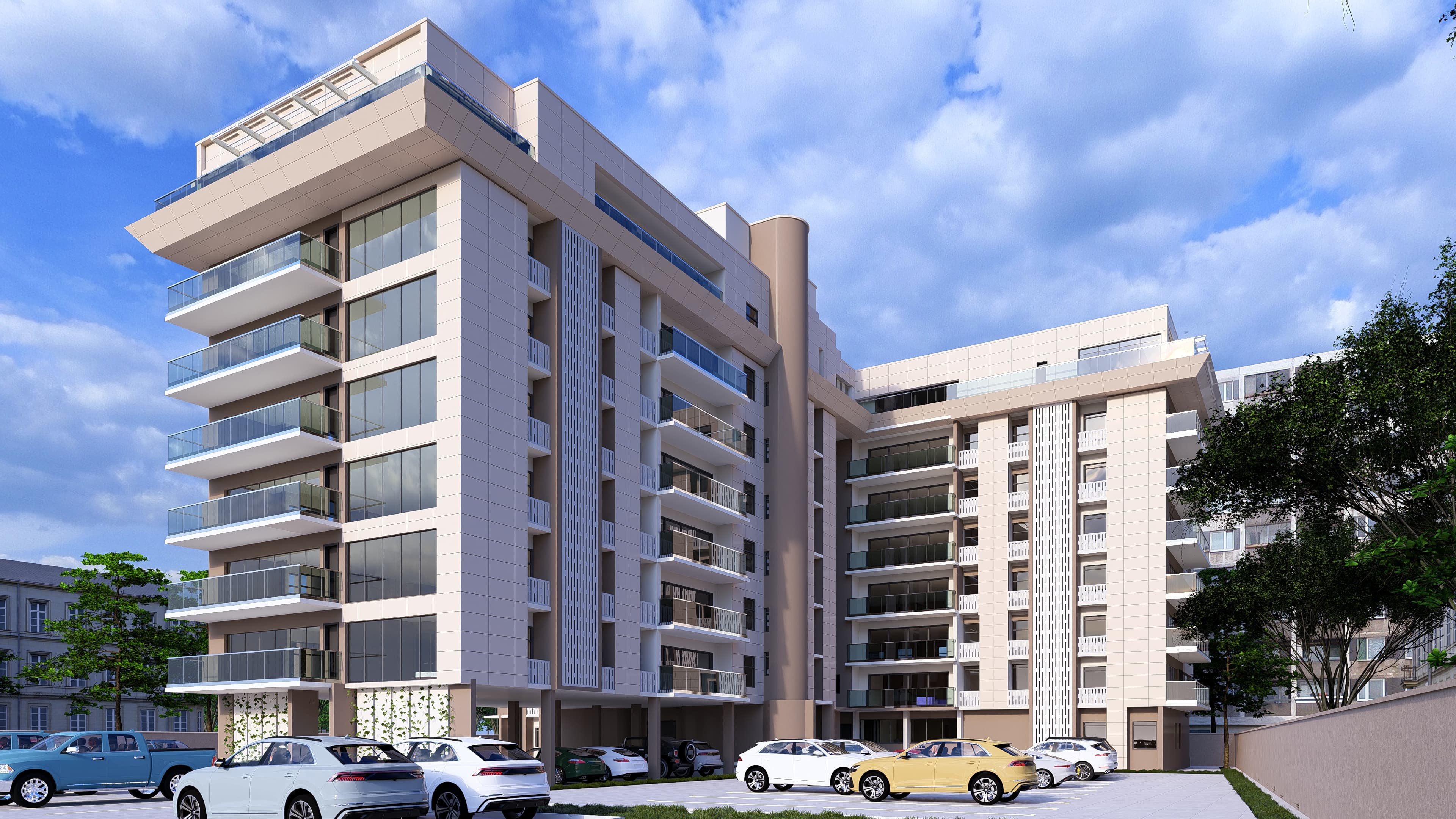 Luxury Apartment Building