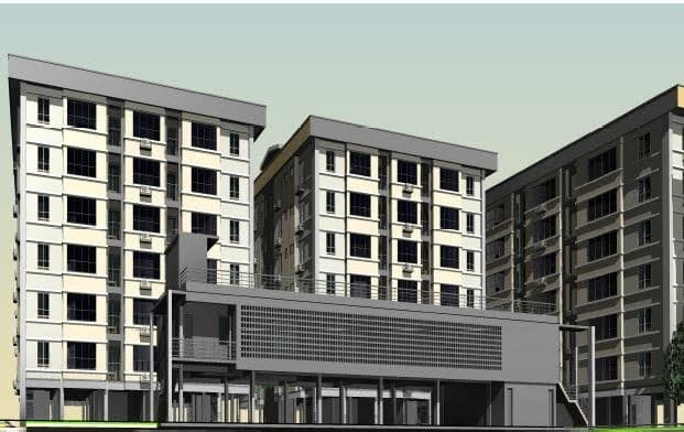 124 housing units development - LSDPC